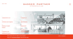 Desktop Screenshot of gasserpartner.com
